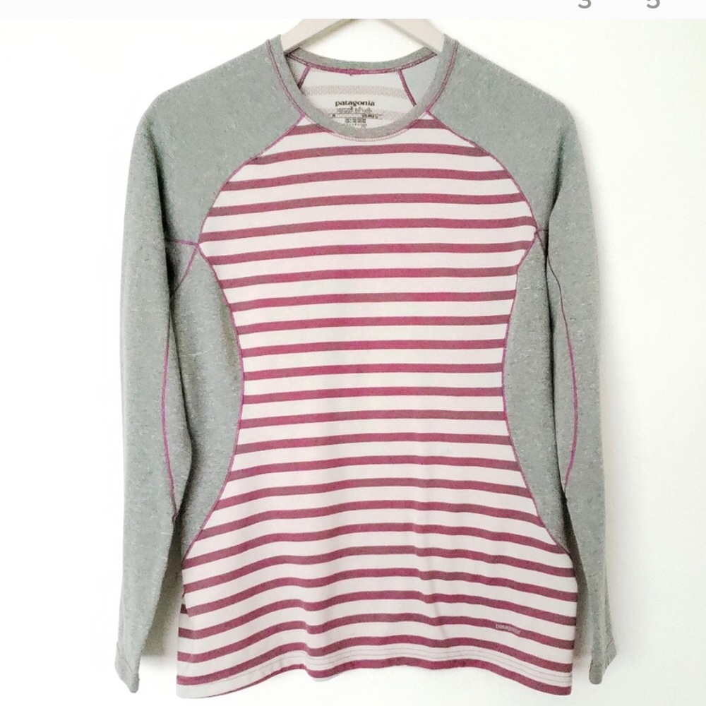 Patagonia Long Sleeve Crew Pullover Layer Top